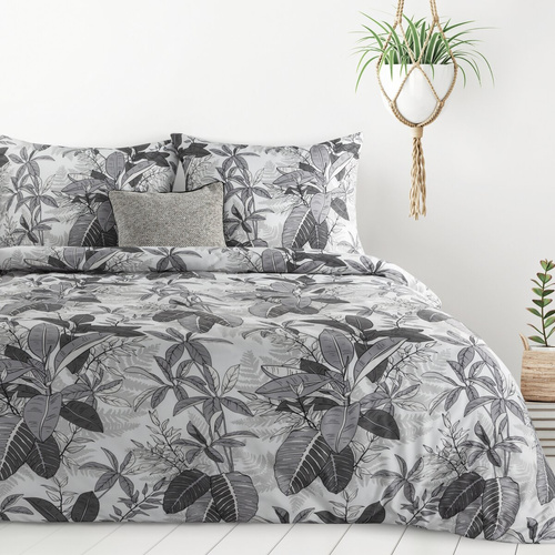 Bettwäsche Cassie Design 91 Blumenmuster wendbar weich mit Reißverschluss