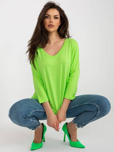 RV-BZ-7663.05 Damenbluse Paris Limette Limette