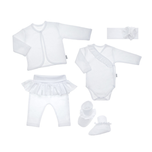 169061 Nicol 5-teiliges Taufset – weiß