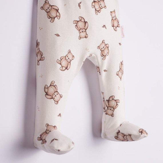 Pumphose für Babys Figo Nicol Koala 100% Baumwolle weiß
