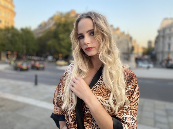 417 Valentina Damen Morgenmantel Forex - beige