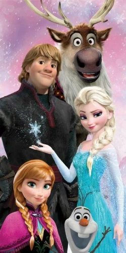 Frozen Frozen Baumwoll-Strandtuch Disney Kids25 | Für Kinder | Für den Strand und Pool Jerry Jabrics