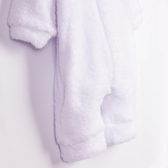 Nicol 225270 Baby-Overall mit Kapuze und Füßchen, Motiv Bär