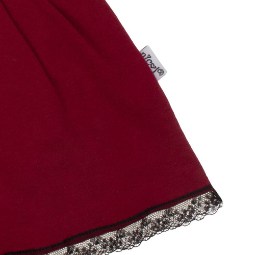 163176 Nicol Kleid-Body „Magic of Christmas“ – Burgunderrot