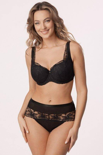 Laura Big Mefemi Vollschalen-BH – Schwarz