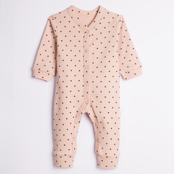 Nicol Hania 226033 Baby-Strampler ohne Füße mit Herzchen
