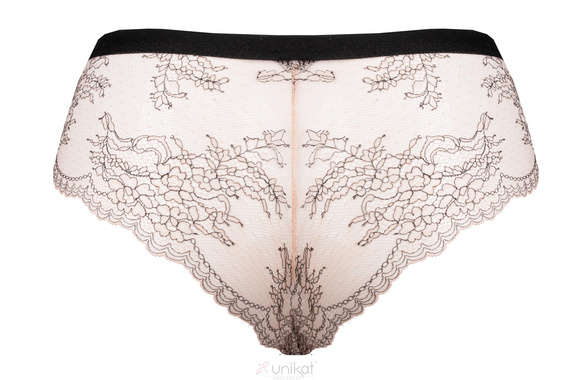 Atina Unikat Boxershorts, Beige – elegante Damenunterwäsche, bequem und feminin