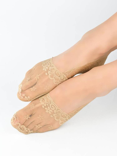 SN051 Noviti Damen-Ballerinas – Dunkelbeige