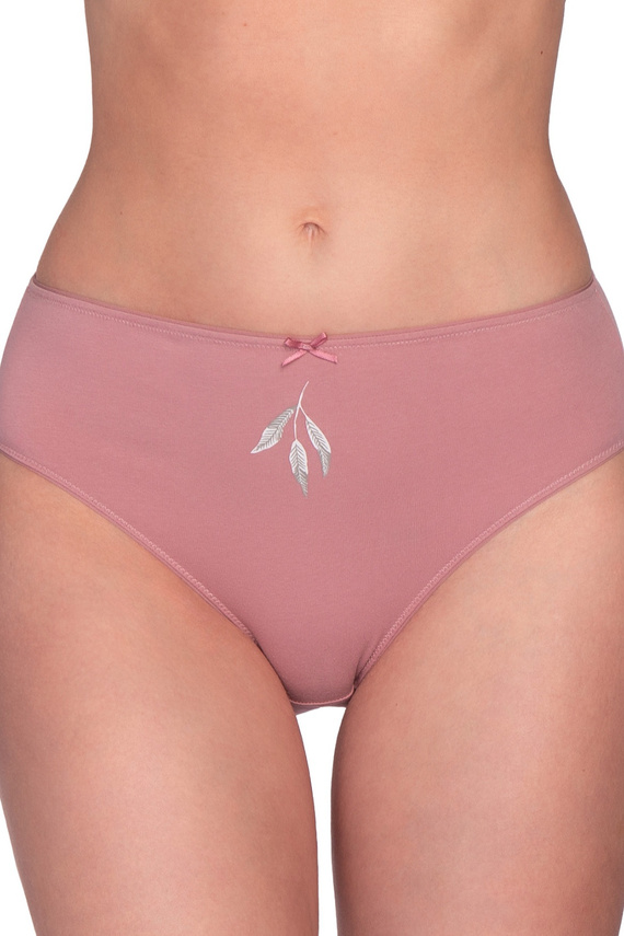 Lama L-120BI-106 Damen Bikini-Slips 3er-Pack aus Baumwolle in Pastellfarben