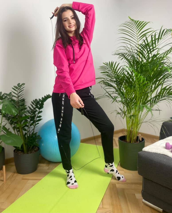 496 Just Forex Trainingsanzug für Frauen - Amaranth