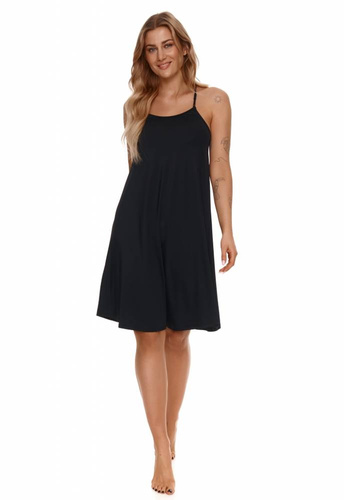 508 Lupoline Nachthemd - schwarz