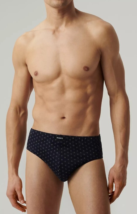 3MP-188 Classic Atlantic Herren-Slip – Marineblau-Blau