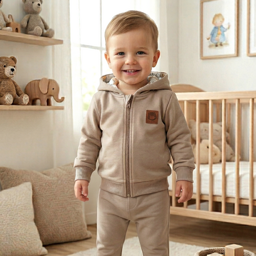 ABN-5516 Sky Journey Nini Kinder-Sweatshirt – Bio-Baumwolle, bequemer Schnitt