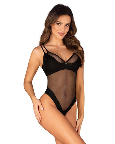 Nesari Teddy Body Obsessive - czarny