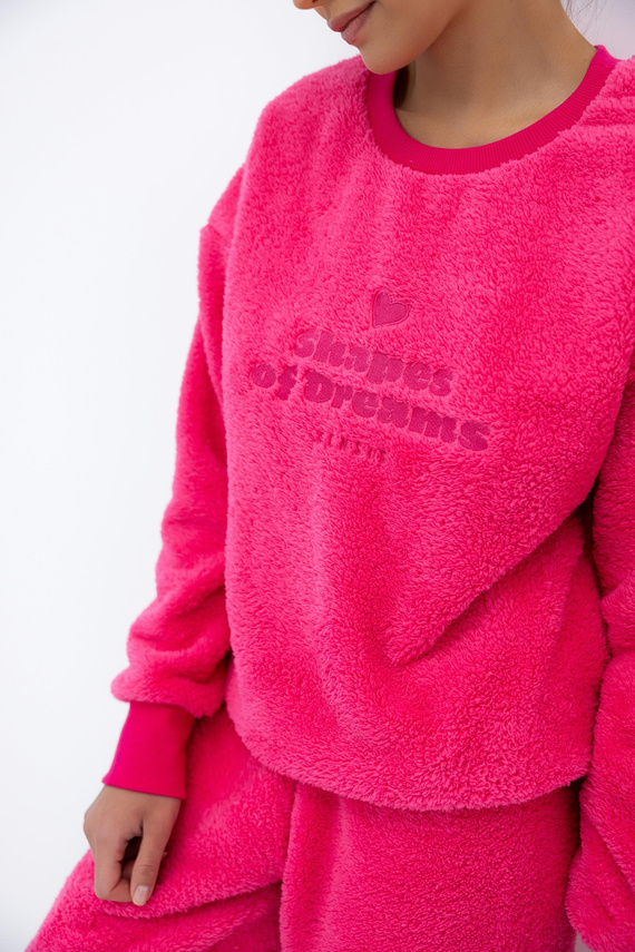 Berkley Sensis Warmer Damen-Pyjama mit Aufschrift – Set mit langen Ärmeln und Hose