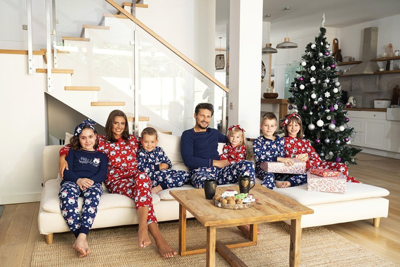 Czoka Mädchen Schlafanzug Italian Fashion- rot