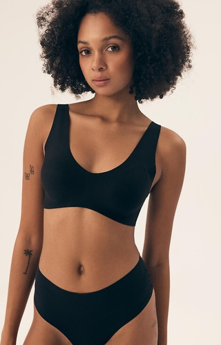 42850 Bake Henderson nahtloser BH – schwarz