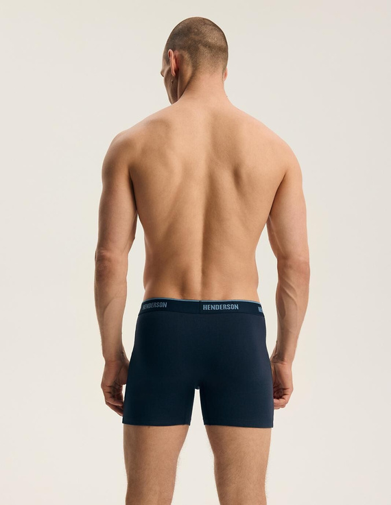 Henderson 44513 Brex Herrenboxershorts 2er-Pack aus Baumwolle mit breitem Logobund