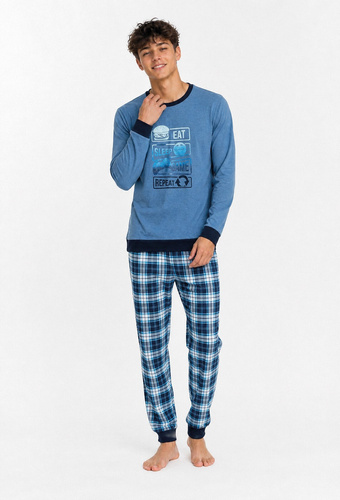 Cornette Player 967/59 Teenager-Pyjama – Baumwolle, lange Hose