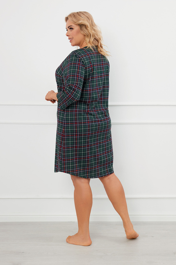 Foggia ungeknöpftes Nachthemd Italienische Mode - Druck