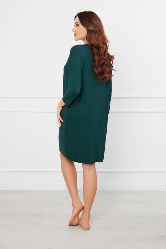 Natura 3/4 Nachthemd Italienische Mode - grün