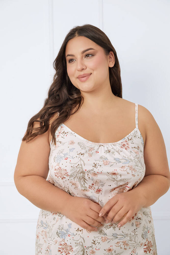 Solita Damenhemd, schmaler Träger Italian Fashion - Druck