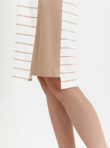 451 Cana Nachthemd – Ecru Cappuccino