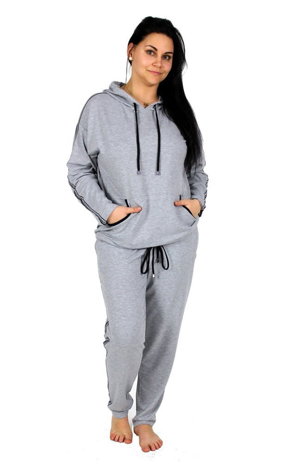 459 Nice Forex Damen Trainingsanzug - hell melange