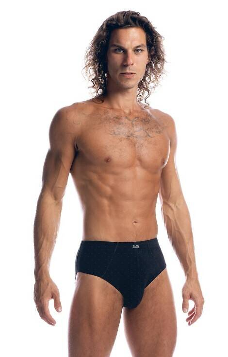 M-110 CL-21 Herren-Slips 3er-Pack Lama – mehrfarbig