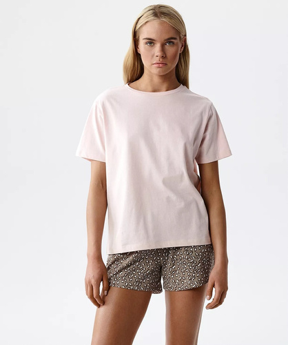 Atlantic NMP-507 Damen Schlafanzug 100% Baumwolle Peach