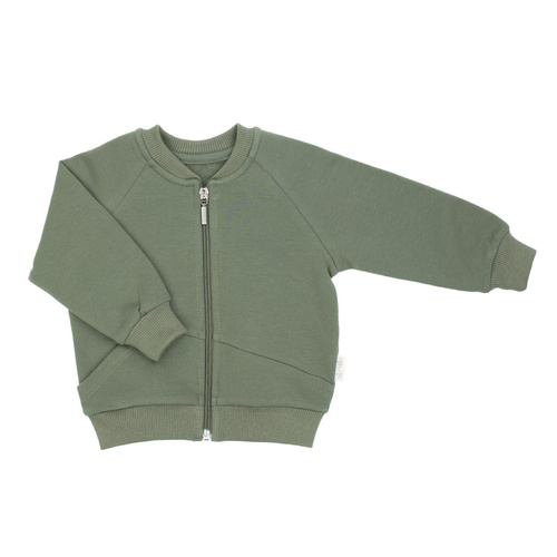 218272 Yogi Bear Nicol Sweatshirt – Reißverschluss, Baumwolle, Khaki