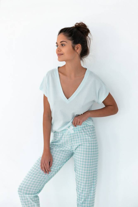 Sensis Kimberly Damen-Schlafanzug - mint