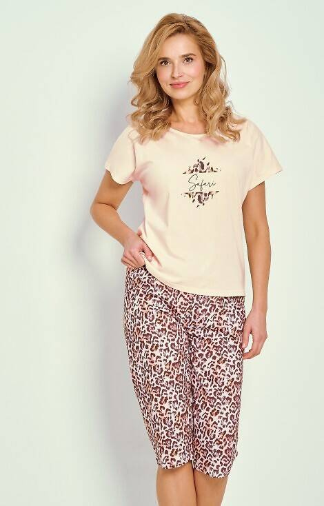 3320 Chrissy Damen-Pyjama Taro – beige