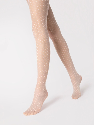 G 6118 Breeze Fiore Strumpfhose 20 den – Ecru