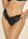 Schwarzer brasilianischer Slip
