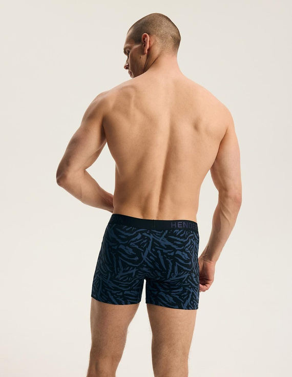 Henderson 45484 Fend2 Herren Boxershorts 2er-Pack aus Baumwolle mit breitem Logobund