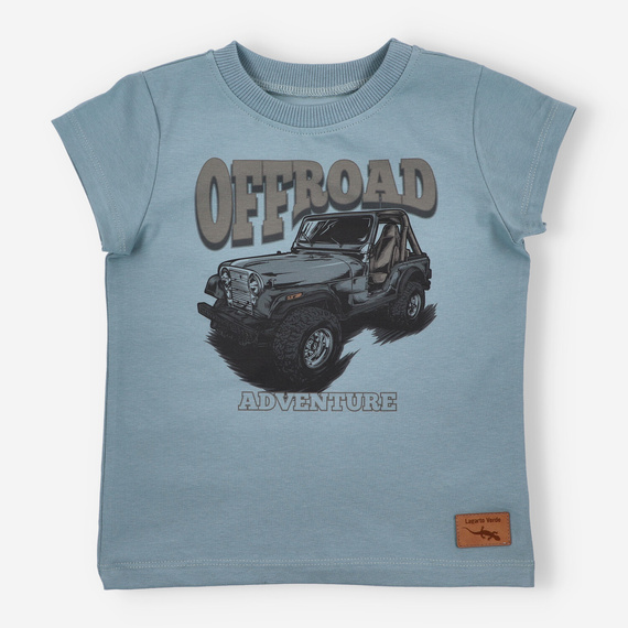 KAR-2009/NIE T-Shirt für Jungen Lagarto Verde blau