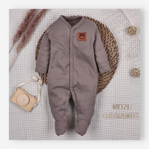 Baby-Strampler Nini Balloon Friends 100% Bio-Baumwolle für Neugeborene