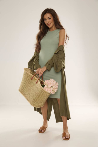 707 Freya Damen Kleid De Lafense - Erbse