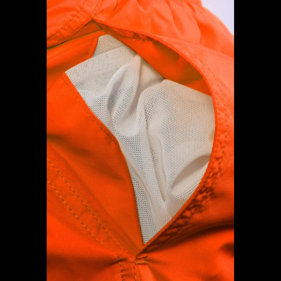 Sesto Senso Herren Badeshorts schnell trocknend Strandshorts mit Taschen orange