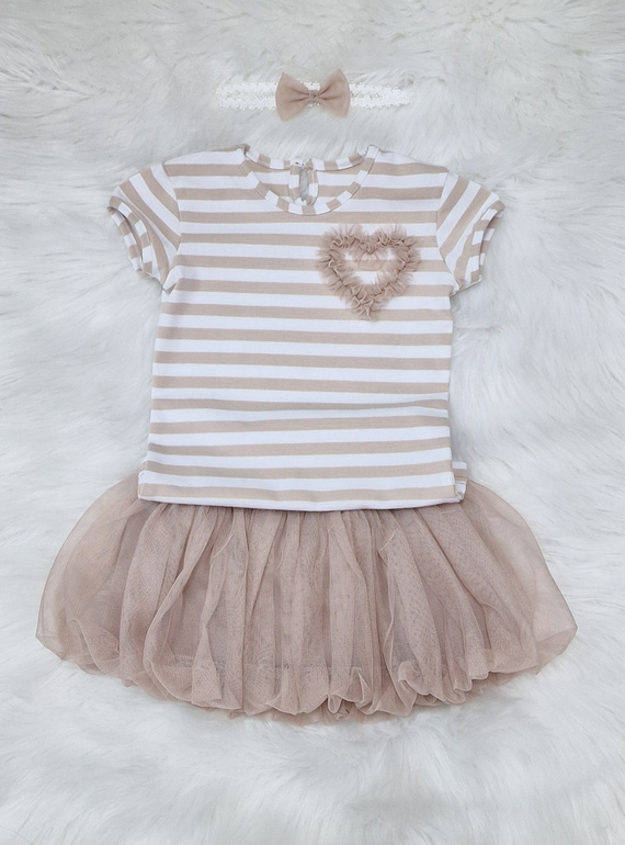 Beiger Tüllrock von Gracja Bambarillo