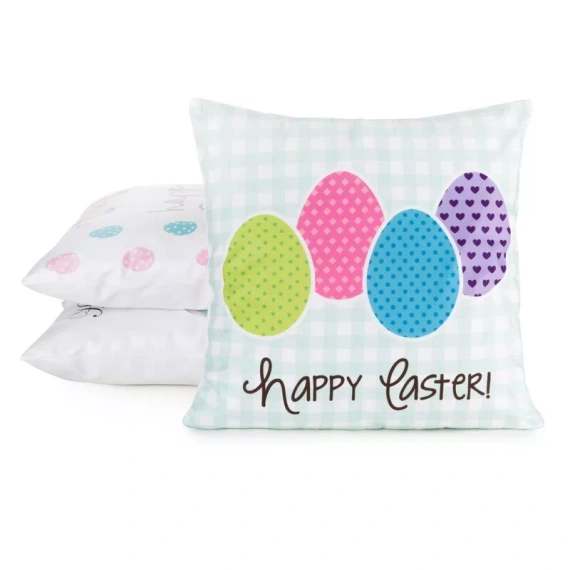 Eurofirany Wiosna 1– dekorativer Oster Kissenbezug stilvoll