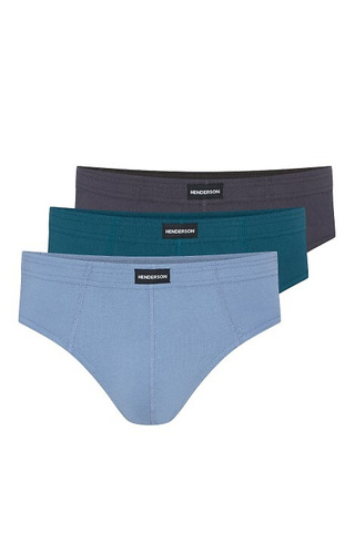 1446 K670 Henderson Herren-Slips, Baumwolle, 3 Stück im Karton