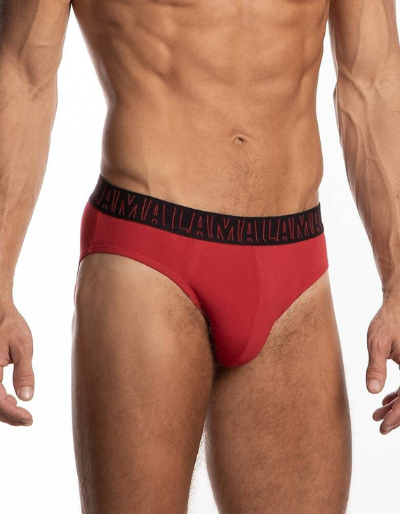 M-1055 SD Herren-Slip Lama rot grün