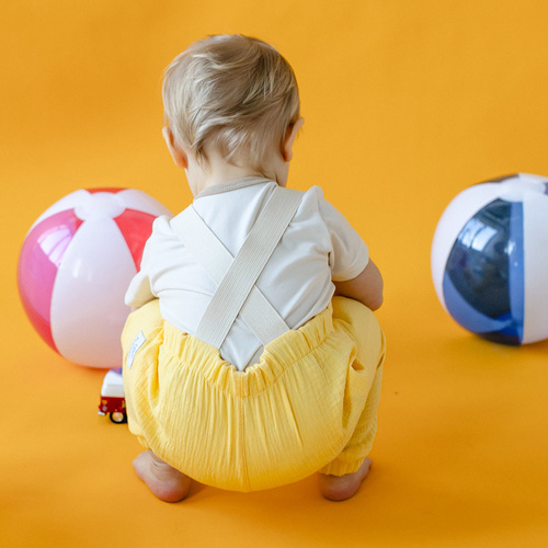 Elefanten-Eevi-Baby-Overall – gelb