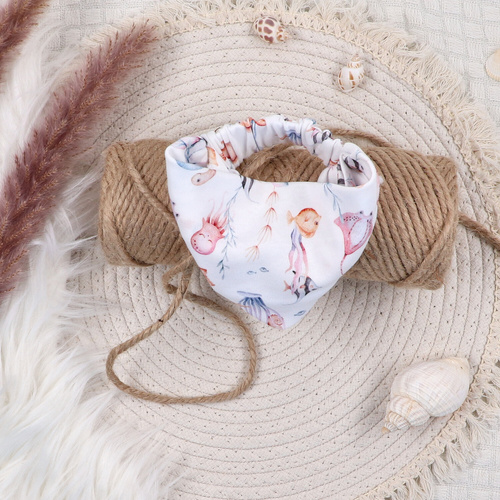 ABN-5492 Underwater World Nini Baby-Stirnband – Bio-Baumwolle, weich, elastisch