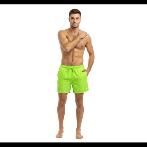 Sesto Senso Herren Badeshorts schnell trocknend Strandshorts mit Taschen lime
