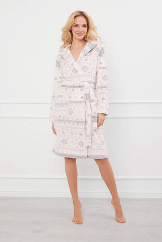 Puri Damenbademantel Italienische Mode