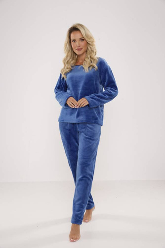 669 Weicher Damen-Schlafanzug De Lafense - Denim