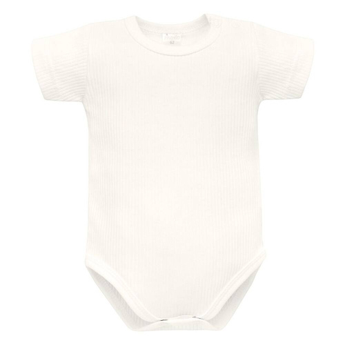 Lovely Day Body mit kurzen Ärmeln Pinocchio – ecru gestreift